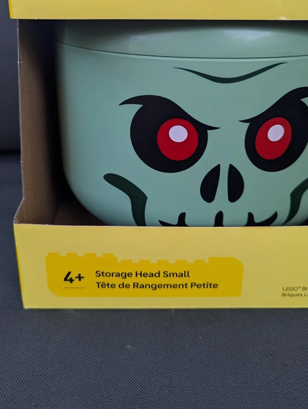 LEGO Green Zombie Small Storage Head